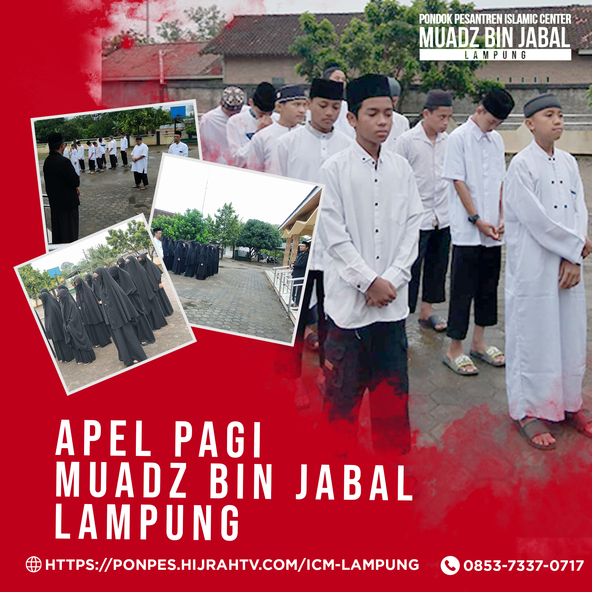 Apel Pagi Ma'had Mu'adz bin Jabal Lampung